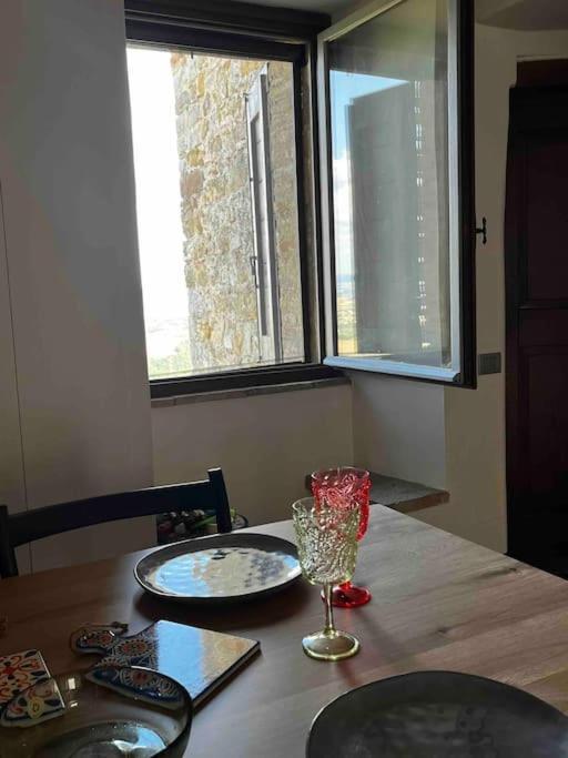 Medieval Tower In Umbria With Swimming Pool Montelagello Екстериор снимка